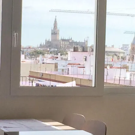 Ferienwohnung Atico Gran Terraza Triana Sevilla Exterior foto